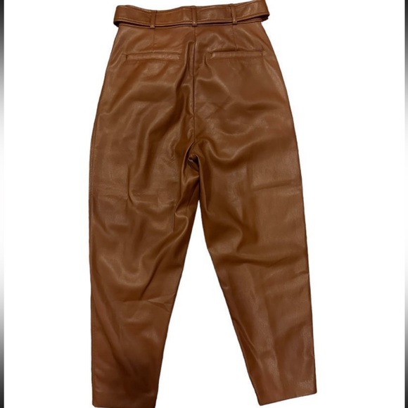 Aritzia Babaton Leather Trouser Pant - Picture 3 of 4